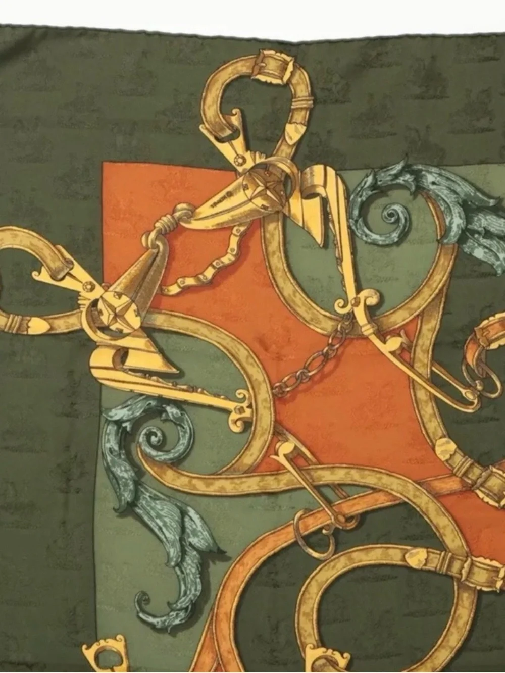 Hermes Carre 90 L'Instruction Du Roy Silk Scarf